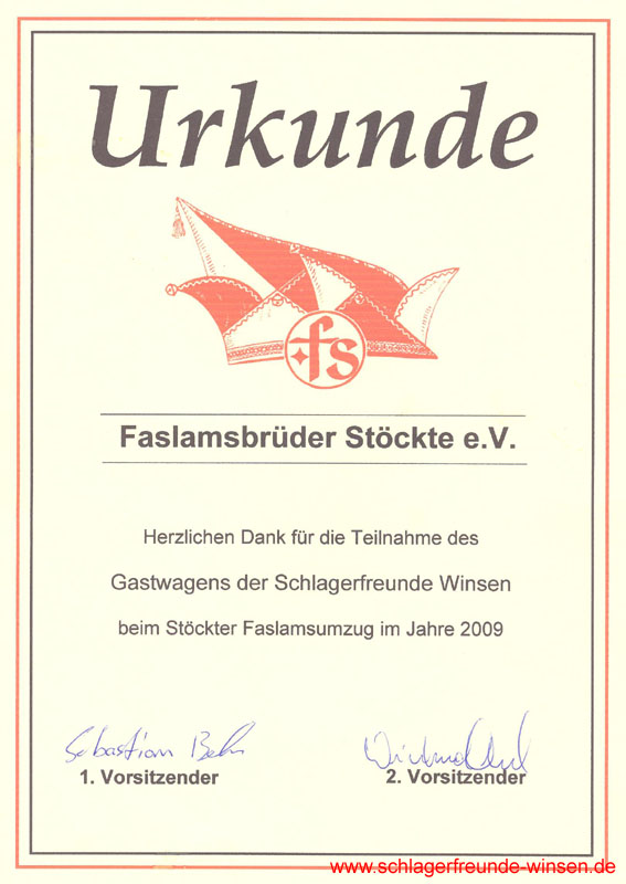 000 - Urkunde